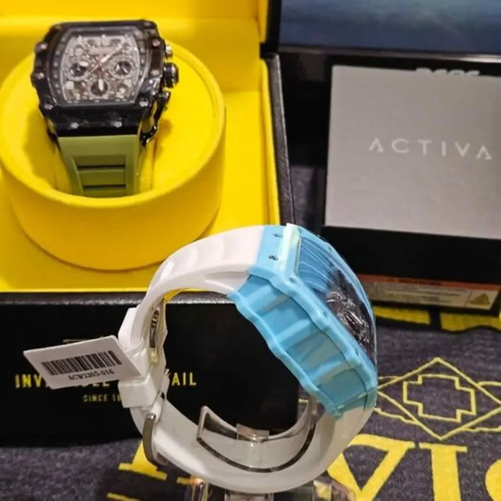 Activa x Invicta ACW2305-016 Chronograph Gradient Blue Watch